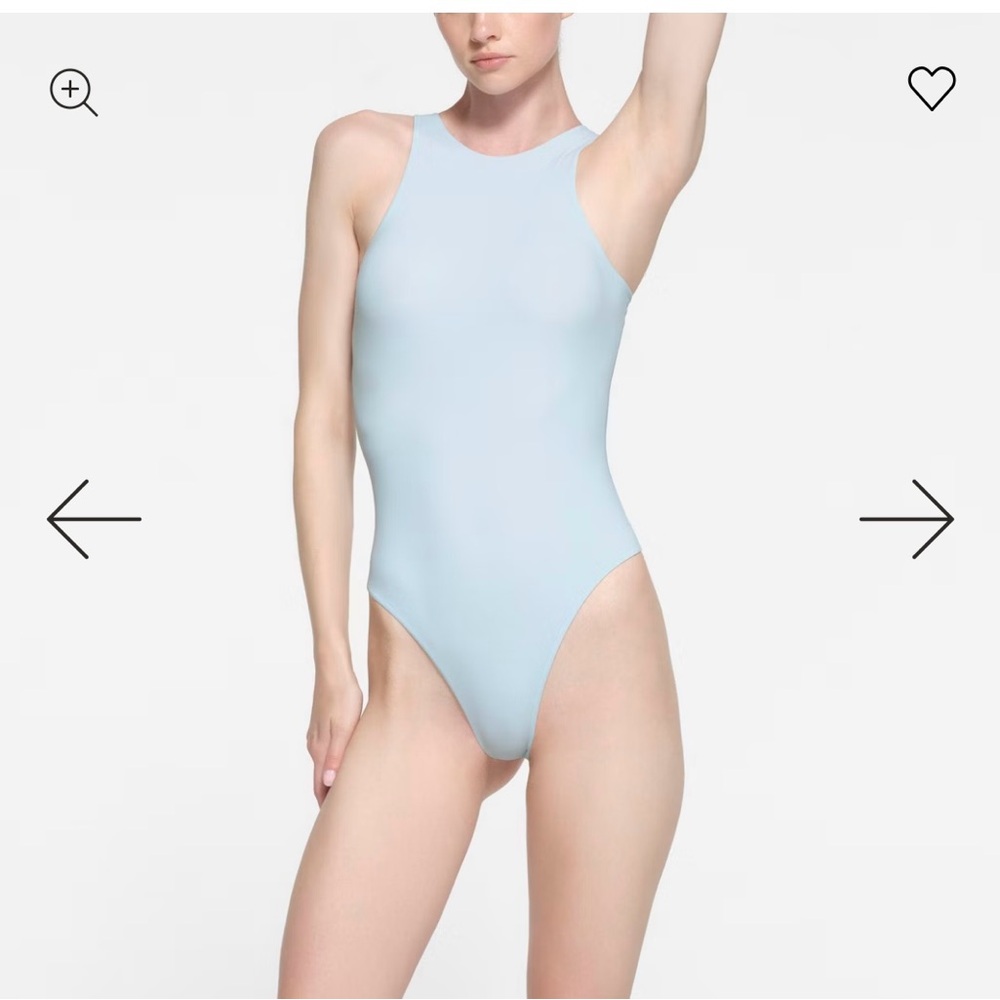 SKIMS Fits Everybody High-neck Bodysuit - Medium
